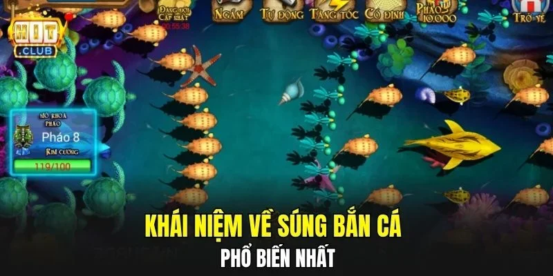 Khái niệm về súng bắn cá phổ biến nhất