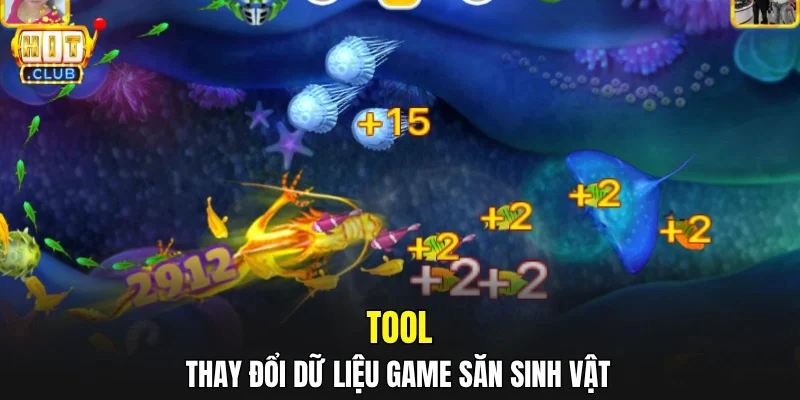 Tool thay đổi dữ liệu game săn sinh vật 
